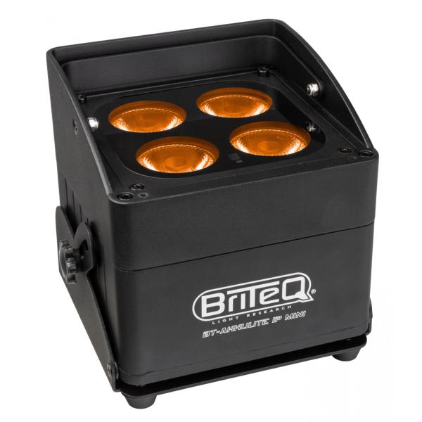 BRITEQ BT-AKKULITE IP MINI PAR LED IP65 sur batterie 4x 10W RGBWA 17°