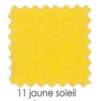 COTON GRATTE Jaune Soleil 260cm 140g/m2 M1 - rouleau de 50m