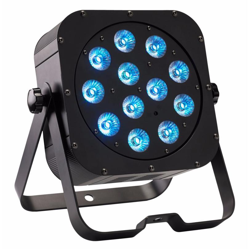 CONTEST irLEDFLAT 12x12SIXb projecteur LED compact 12x 12W RGB + W + A + UV