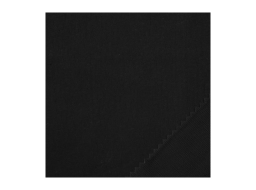 COTON GRATTE NOIR 260cm 140g/m2 M1 - rouleau de 20m