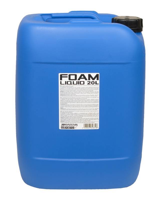 JB SYSTEMS FOAM LIQUID CC 20L Liquide concentré pour machine à mousse 20L