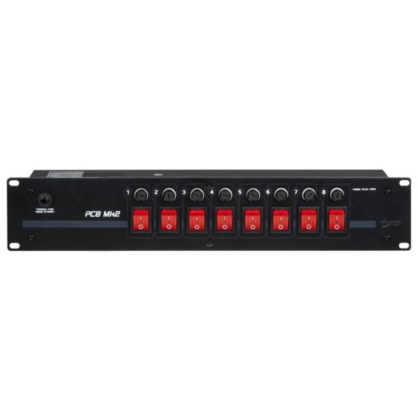 JB SYSTEMS PC-8 Mk2 FRA/BEL Dispatching sono 8 canaux 1400W max/canal avec Total 16A max