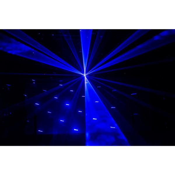 JB SYSTEMS SPYDER-RGB LASER Laser RVB (120mW rouge, 50mW vert, 300mW bleu)