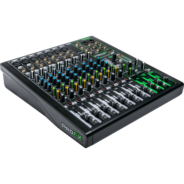 Mackie PROFX12V3 table de mixage compacte 12 canaux 4 entrées micro + 4 entrées stéréo + FX + USB