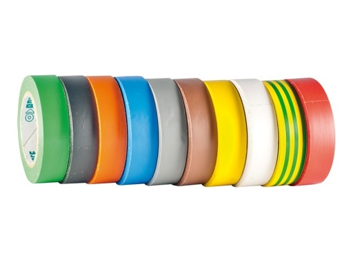 ADVANCE Adhésif PVC TAPE 15mm x 10m 10 couleurs AT7 PACK 10xRLX