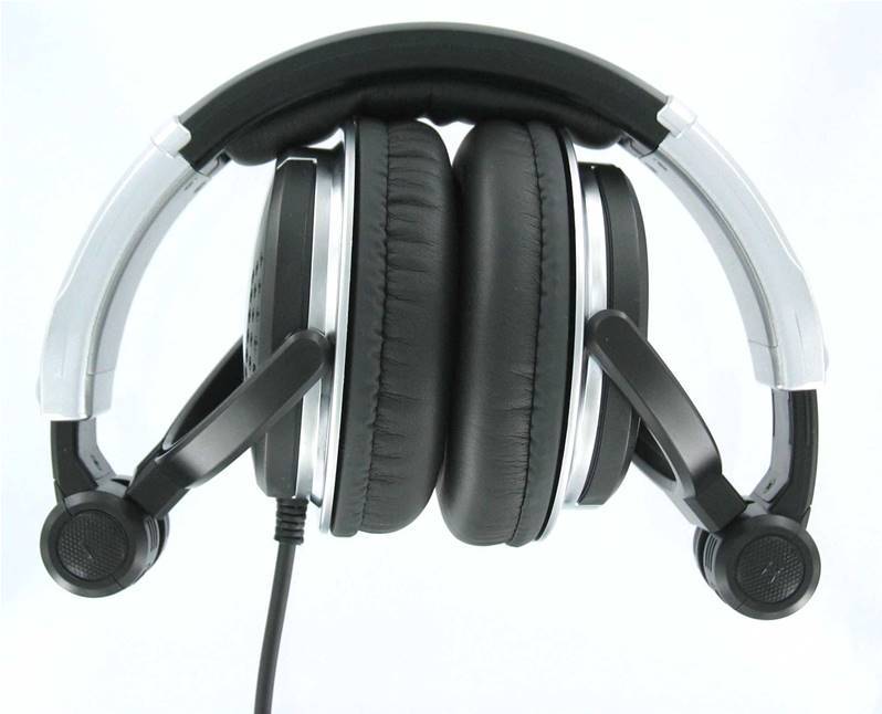 JB SYSTEMS HP2000 PRO Casque Audio DJ, incl ear pads + bag