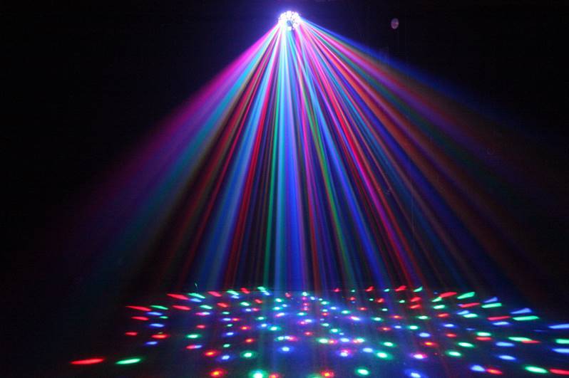 JB SYSTEMS INVADER Jeux de lumière Led éclairage DJ multi effets et laser  DMX