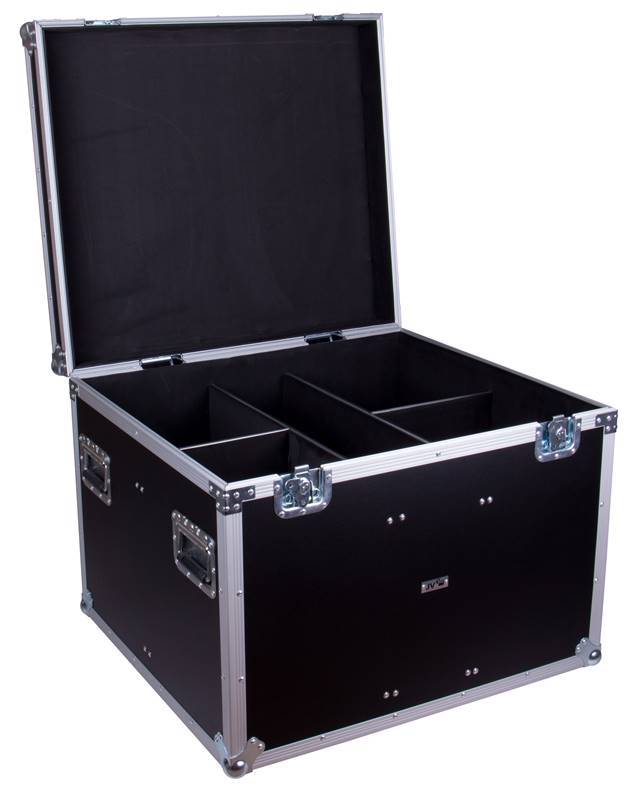 JV CASE PROJECTOR CASE Flight-case pour 4x COB PAR, BT-Stagepar, BT-Theatre