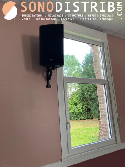 Pose Sonorisation Salle des ftes Mairie - Lille Nord Pas de Calais Fourniture et pose d'enceintes, micros filaires, micros sans fils, table de mixage, lecteur multimédia, amplification, ....