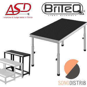 location praticable podium scène sono magasin lille seclin douai lens arras sonodistrib