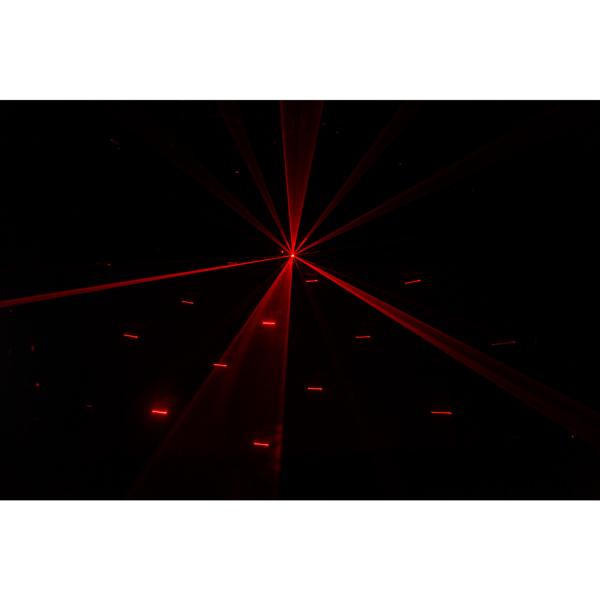JB SYSTEMS SPYDER-RGB LASER Laser RVB (120mW rouge, 50mW vert, 300mW bleu)
