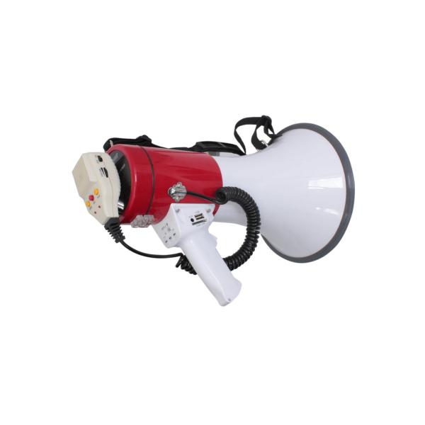 LTC MEGA50USB MEGAPHONE Porte-Voix 50W AVEC USB & SD sur batterie 