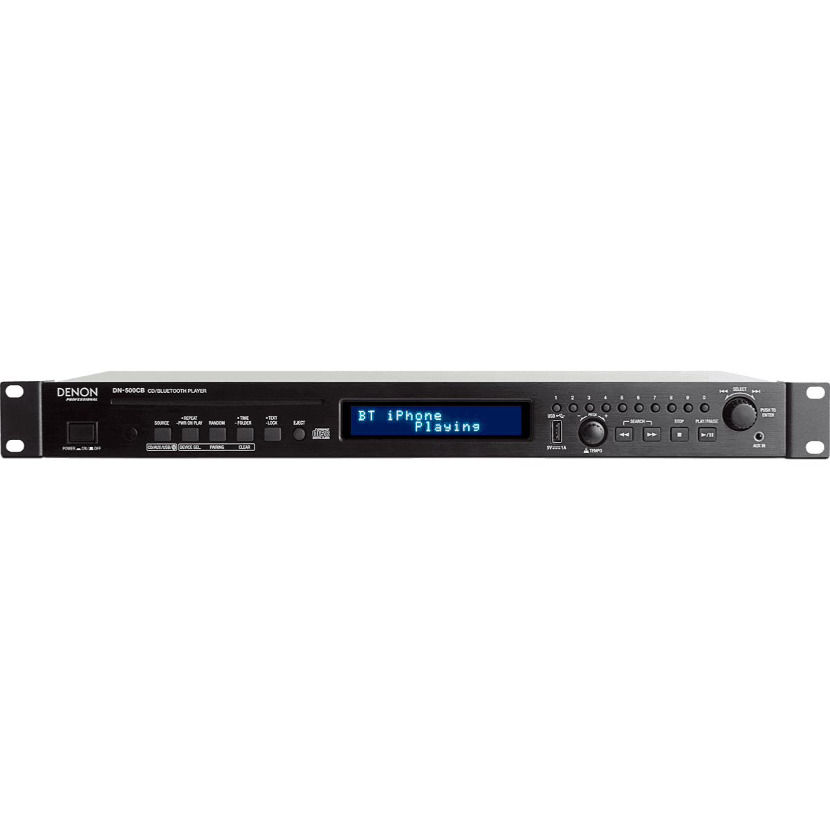 Denon Pro DN-500CB Lecteur audio multimédia CD USB Bluetooth