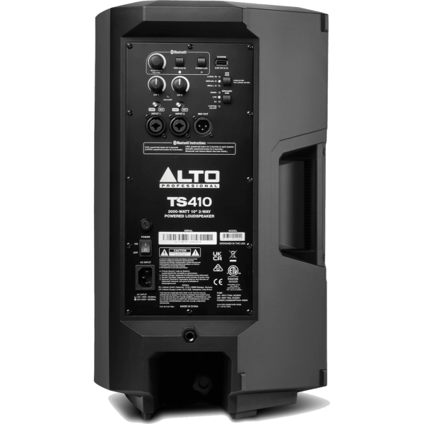 ALTO PROFESSIONAL TS 410 Enceinte active amplifiée 10" 1000W RMS Bluetooth avec mixeur