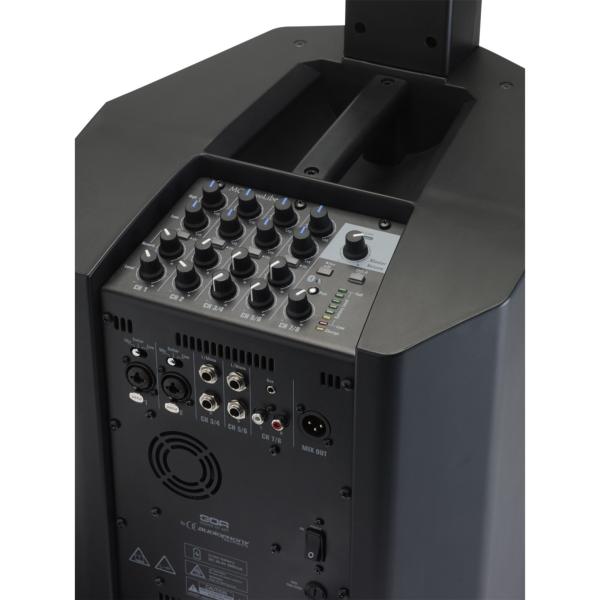 audiophony mojo 500 liberty enceinte sono portable sur batterie sans fil mixeur intégré et bluetooth sonodistrib magasin revendeur matériel sonorisation professionnel lille nord-pas-de-calais
