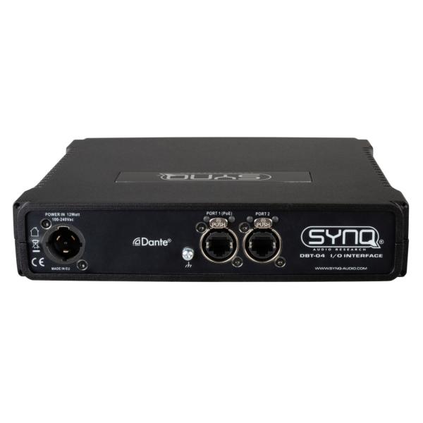 SYNQ DBT-04 Interface réseau audio analogique / DANTE®  4 sorties analogiques XLR